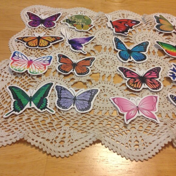 Crafts sticker bundle, Butterflies are beautiful - Picture 5 of 7